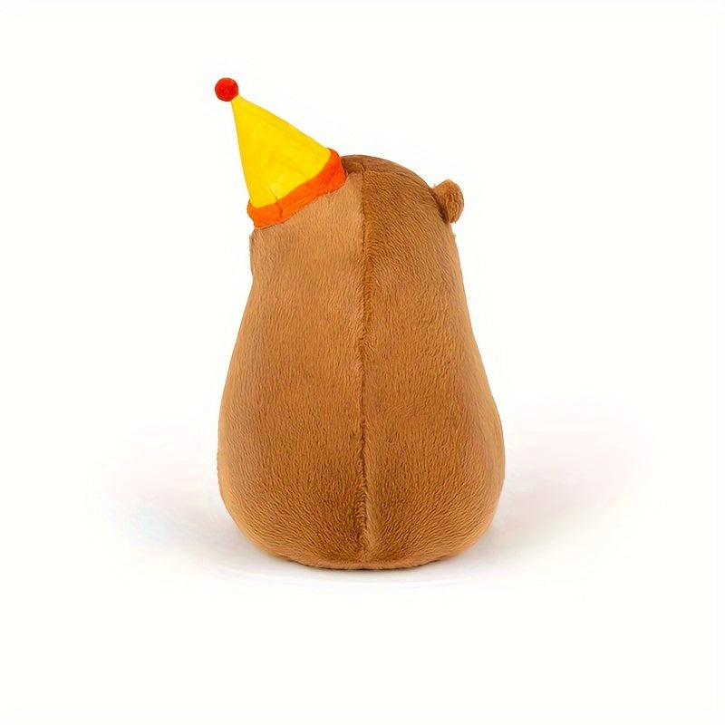13.3-inch birthday capybara doll stuffed toy bed doll sleeping pillow birthday gift & holiday gift