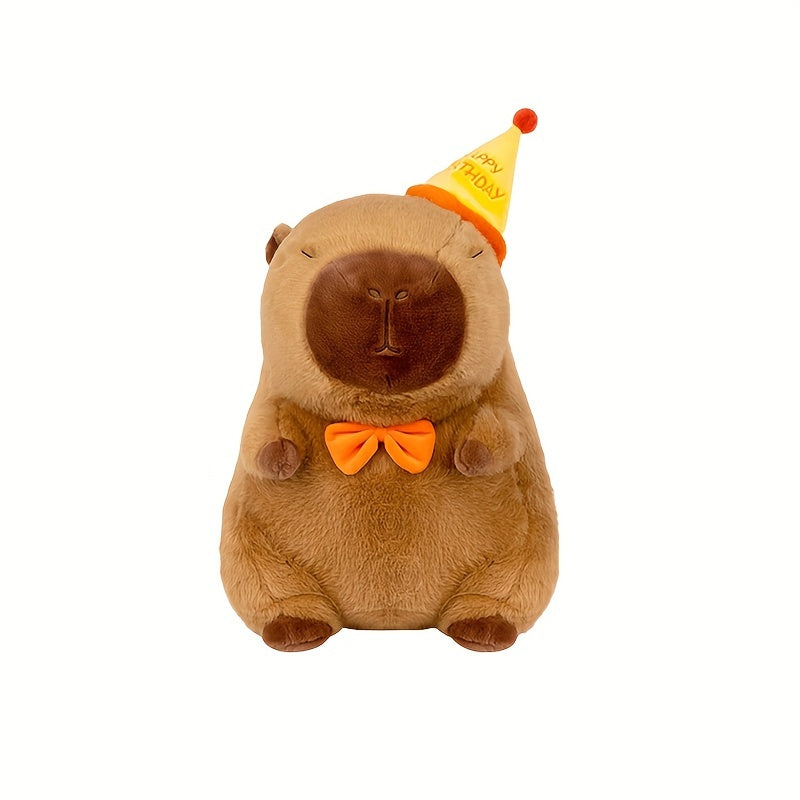 13.3-inch birthday capybara doll stuffed toy bed doll sleeping pillow birthday gift & holiday gift